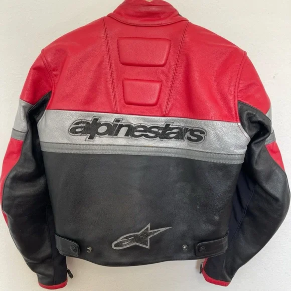 Alpinestars leather motorcycle jacket(women’s XS-S) - Picture 2 of 7
